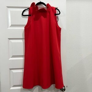 Tuckernuck Poppy Red Blythe Dress Size Large